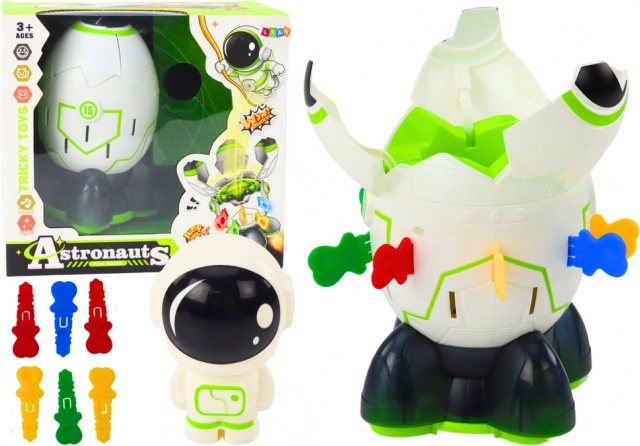 Zručnostní hra Vyskakující kosmonaut s raketou