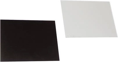 Čiré sklo do štítů (2 ks)