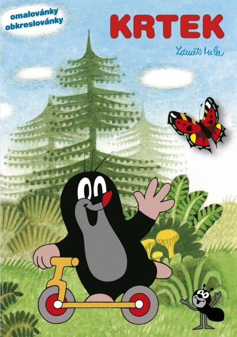 omalovánka Krtek obkreslovánky A5