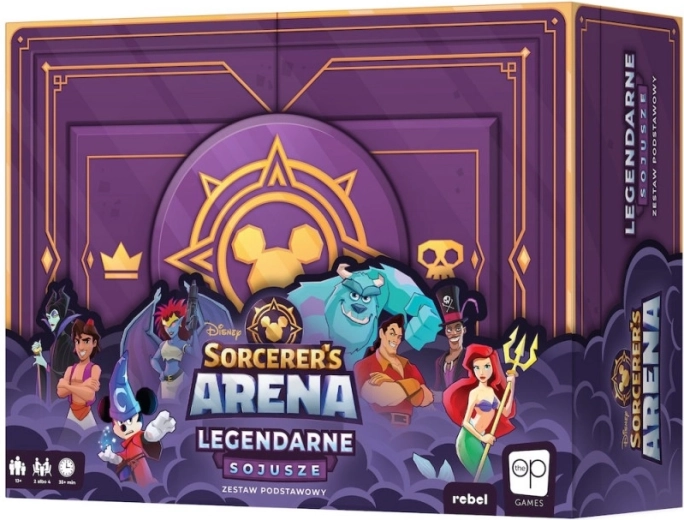 Disney Sorcerer's Arena: legendární aliance – strategická desková hra