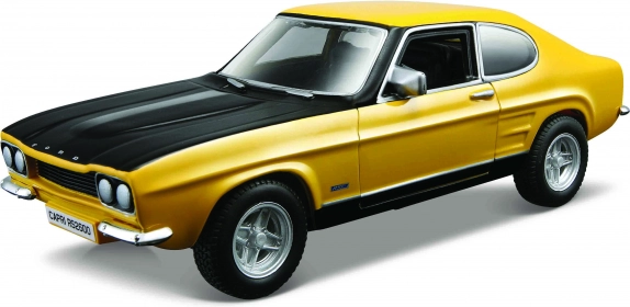 Bburago Ford Capri RS2600 žlutý model 1:32