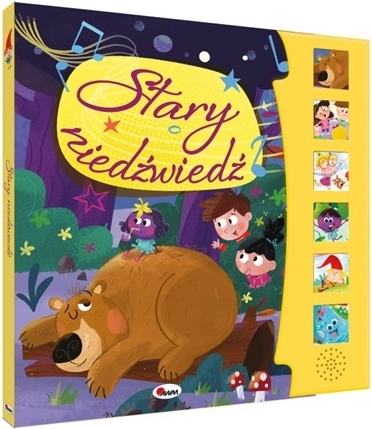 Zvuková knížka Stary niedźwiedź – dětské písničky