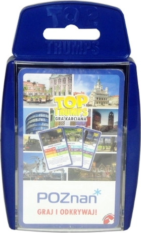 Top Trumps Poznaň – edukační karetní hra o památkách