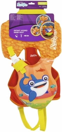 Dětská plovací vesta s opěrkou hlavy Puddle Jumper – žralok, do 14 kg