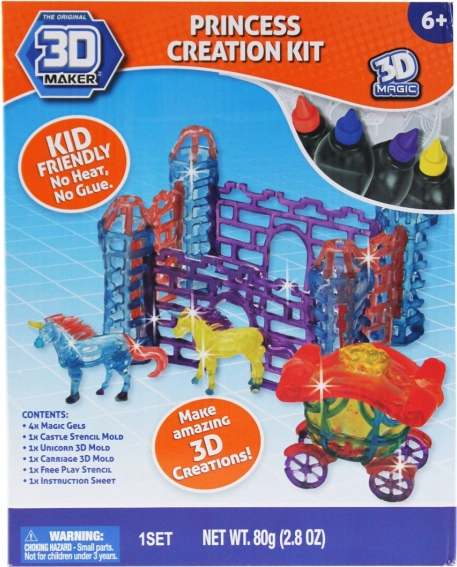 3D MagiDeluxe kreativní sada pro tvorbu 3D výtvorů bez lepidla