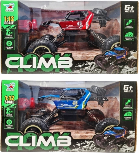 Terénní RC auto s dálkovým ovládáním a dobíjecí baterií