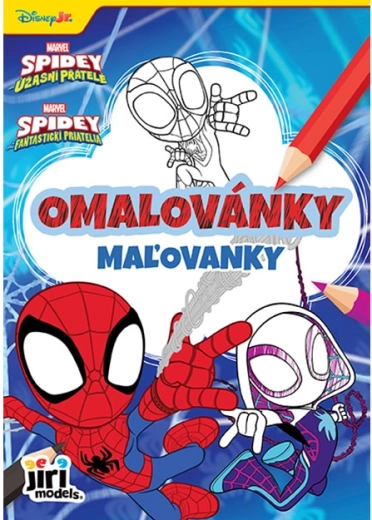 Omalovánky A5 Spidey