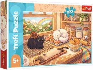 Puzzle Kociaki łobuziaki 100 dílků