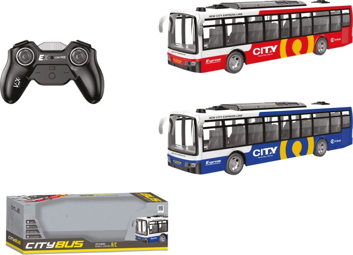 RC městský autobus s LED osvětlením
