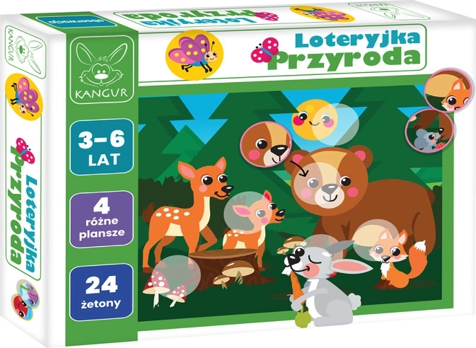 Loterie Příroda – didaktická hra pro děti od 3 let