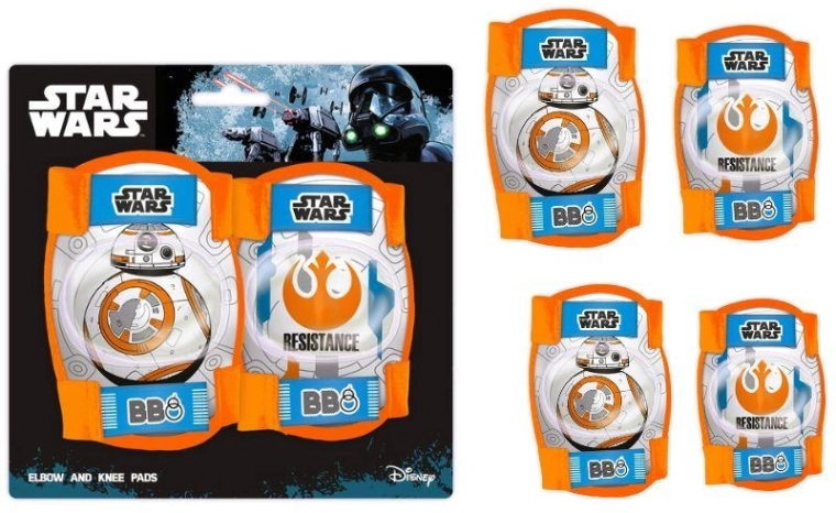 Chrániče kolen a loktů Star Wars (4 ks) Seven