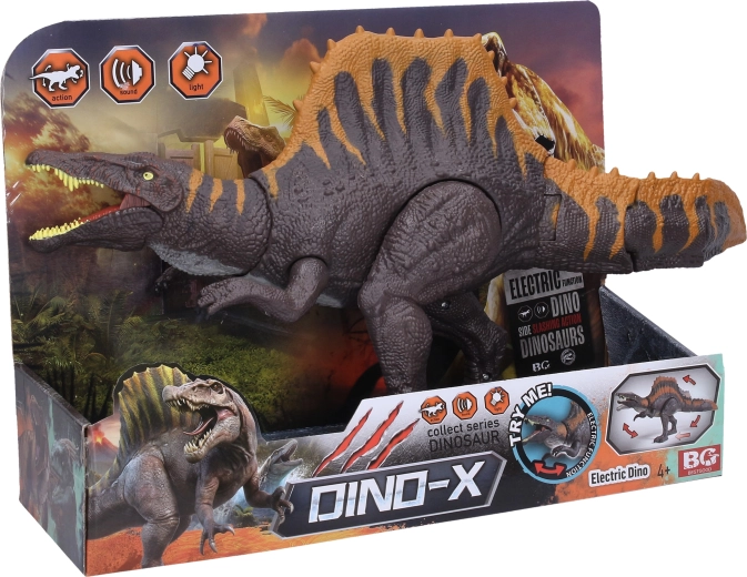 Dinosaurus se světelnými a zvukovými efekty 42 cm
