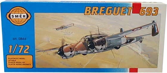 Breguet 693 – plastikový model 1:72
