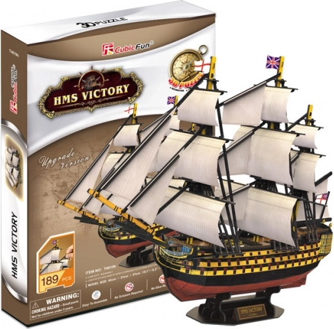 CubicFun 3D puzzle Plachetnice HMS Victory