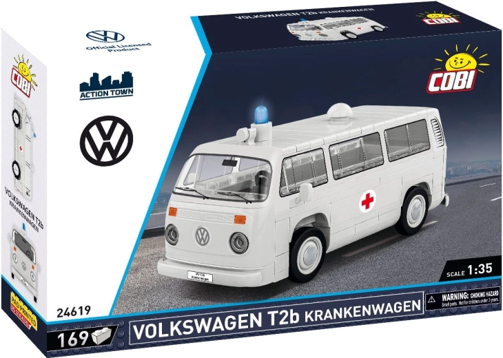 Cobi Volkswagen T2b sanitka 1:35 (169 kostek)