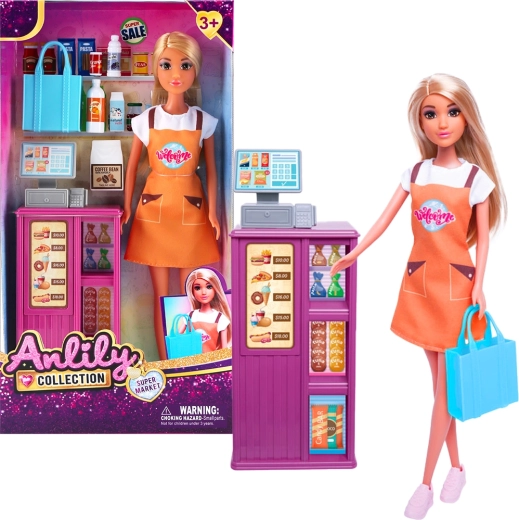 Panenka se zmrzlinářským stánkem