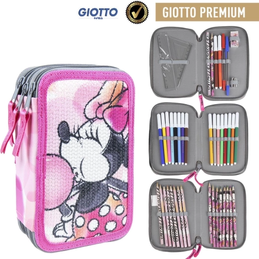 Disney Minnie Mouse třípatrový školní penál