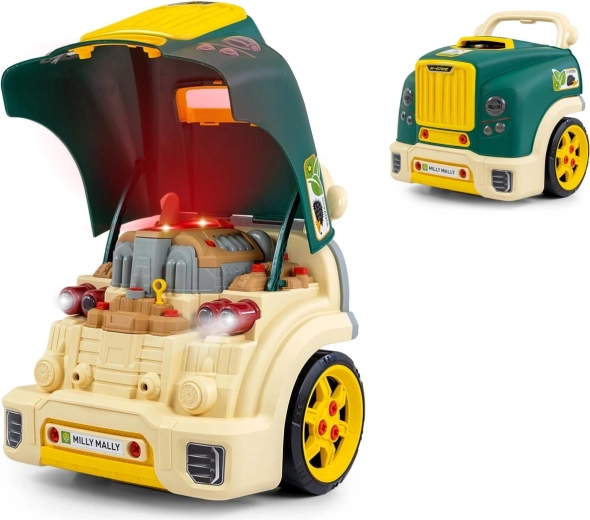 Milly Mally rozebíratelný motor N-gine green