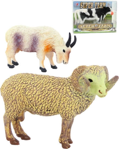 Plastová figurka zvířátka z domácí farmy 8 cm - 1 kus