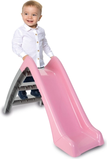 Dětská skluzavka Jamara Happy Slide pastelově růžová