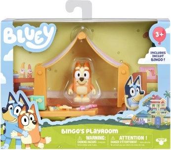 Bluey mini herní pokoj s figurkou Bingo