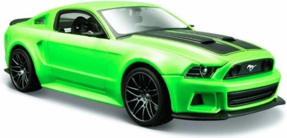 Sběratelský model FORD Mustang Street Racer 1:24 zelený