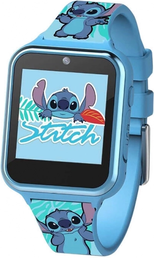 Dětské chytré hodinky s motivem DISNEY Lilo & Stitch, modré