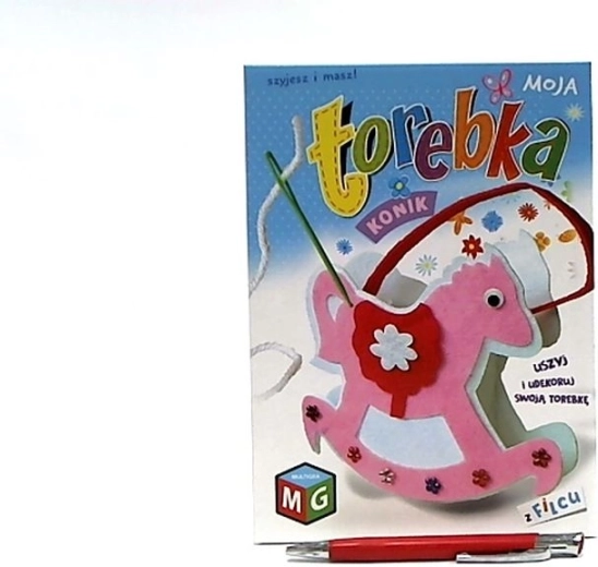 Moja filcová kabelka koník