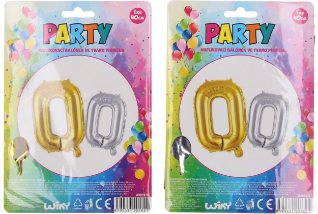 Nafukovací balón ve tvaru písmene O