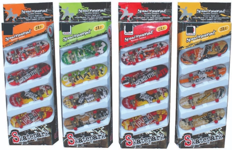 Skatepark multipack fingerboardů 4 ks