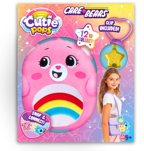 Cutie Pops přívěsek na batoh Care Bears (Starostliví medvídci) - více druhů - 1 kus
