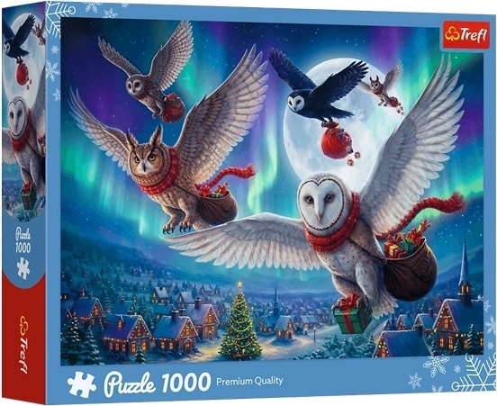 Puzzle vánoční doručení 1000 dílků - 1 kus