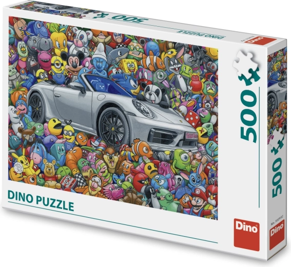 Puzzle Erikovy hračky 500 dílků - 1 kus