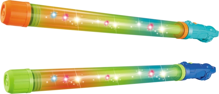 Velká vodní pistole se světelnými efekty, assort