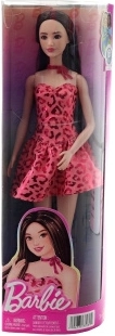 Barbie Fashionistas modelka v růžovém leopardím outfitu