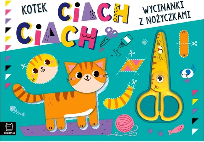 Vystrihovánky s nůžkami – Koťátko cák cák!