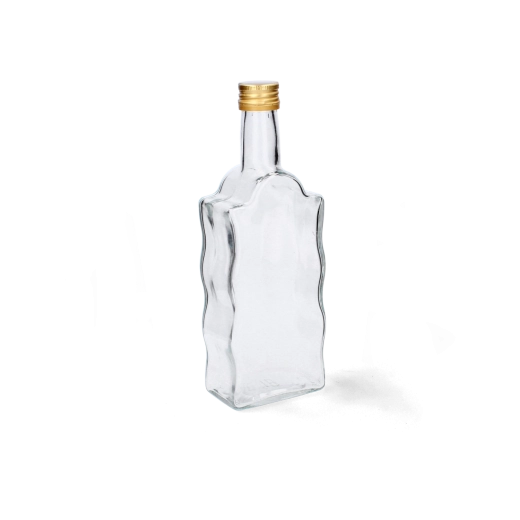 Skleněná láhev Fala 200 ml se šroubovacím uzávěrem