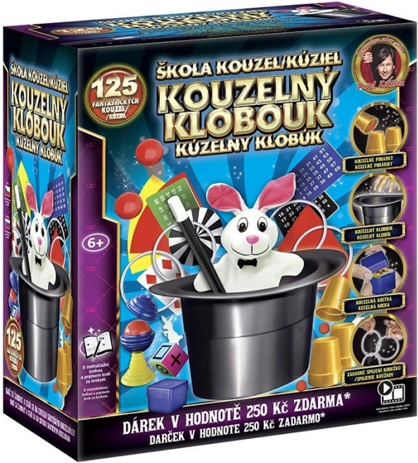 Škola kouzel: kouzelný klobouk – 125 kouzel a triků