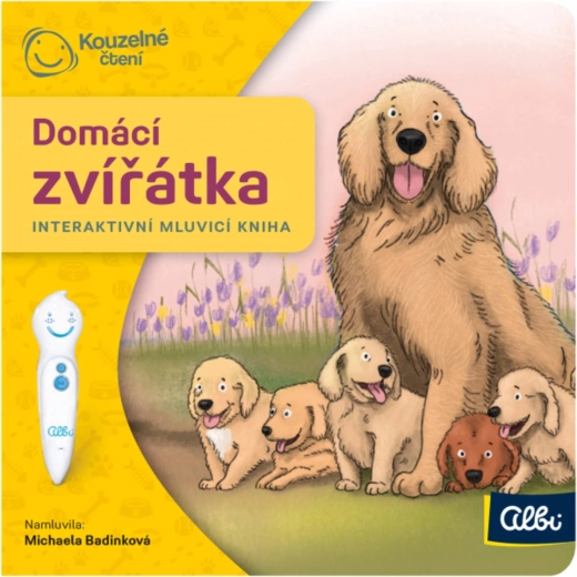 ALBI Kouzelné čtení Minikniha Domácí zvířátka
