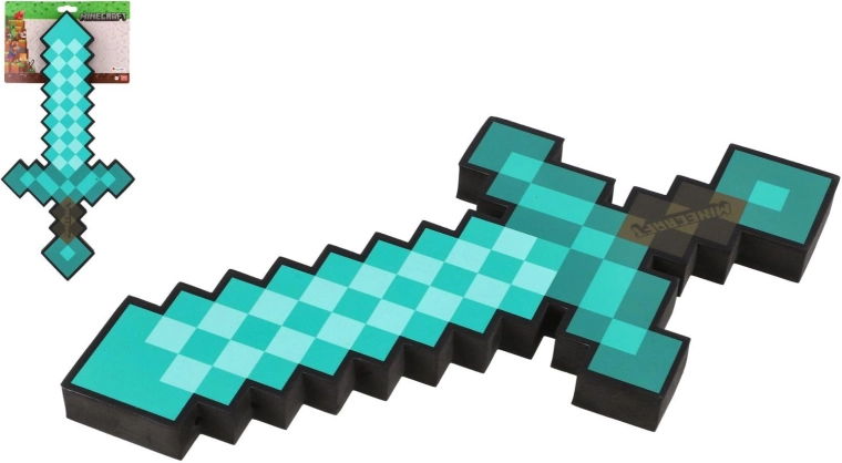 Minecraft pěnový diamantový meč