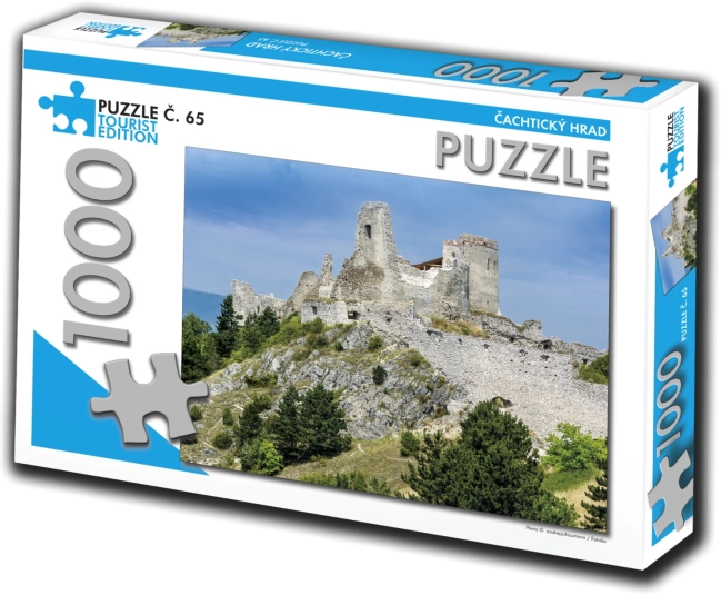 Turistické puzzle Čachtický hrad 1000 dílků