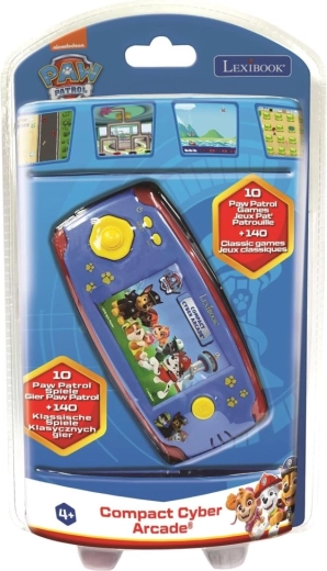 Kapesní herní konzole LEXIBOOK Compact Cyber Arcade TLAPKOVÁ PATROLA s 75 hrami