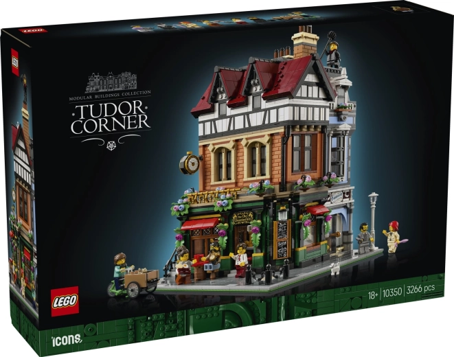 LEGO Icons Tudor corner – dům v anglickém stylu