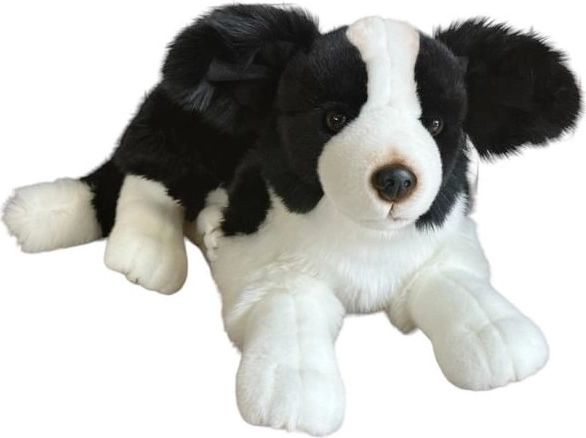 Plyšový pes Border Collie 45 cm