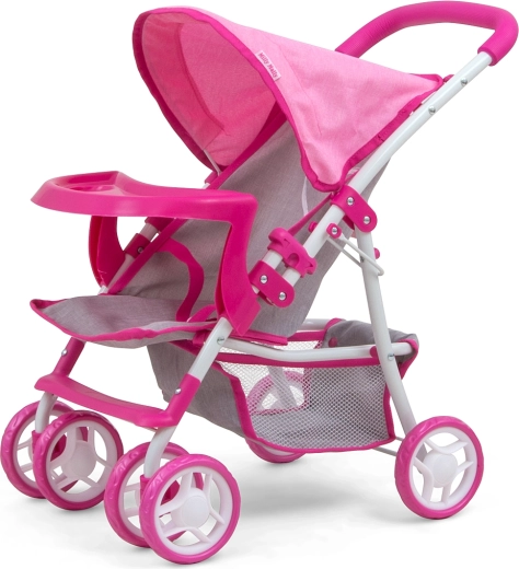 Milly Mally kočárek pro panenky Kate Prestige Pink