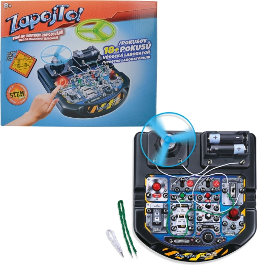 Vědecká laboratoř s ventilátorem a 18+ pokusy TRONEX