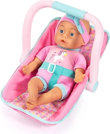Bayer panenka 33 cm s autosedačkou