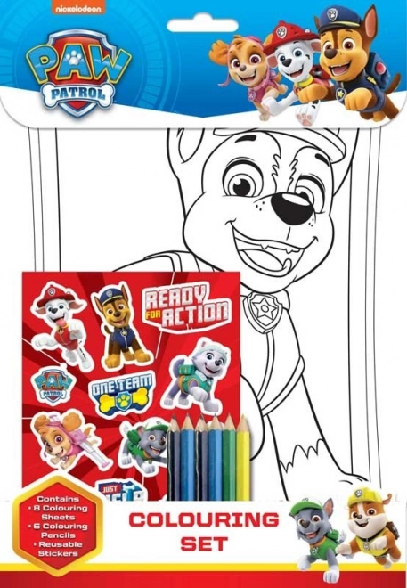 Omalovánkový set PAW PATROL od NICKELODEON