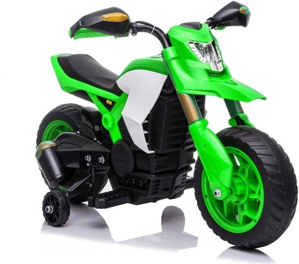 Dětská elektrická motorka TR1909 zelená