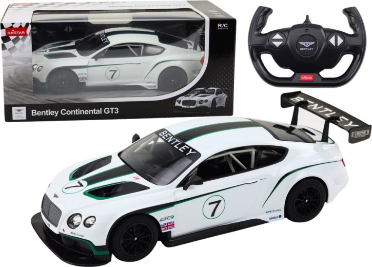 RC auto 1:14 BENTLEY Continental GT3 bílé